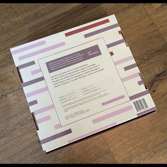 XO Sienna-NWT Felt Message Board - Picture 5 of 10